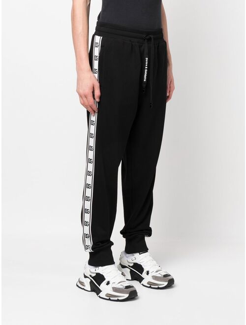 Dolce & Gabbana logo-tape track pants