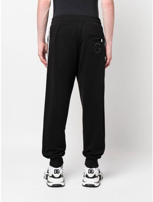Dolce & Gabbana logo-tape track pants