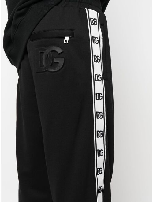 Dolce & Gabbana logo-tape track pants