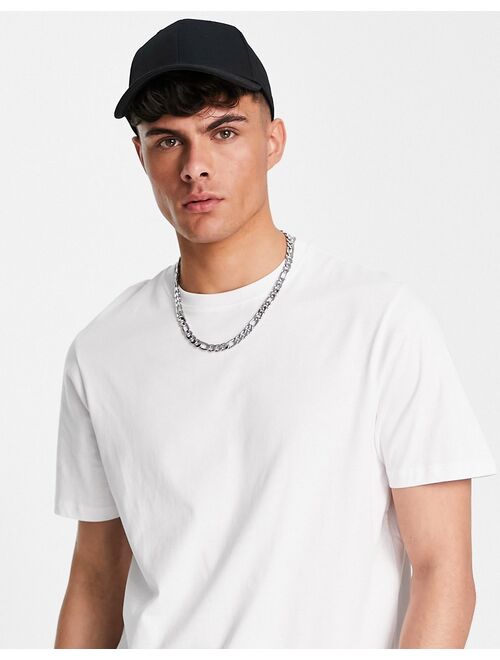 Pull&Bear Join Life t-shirt in white