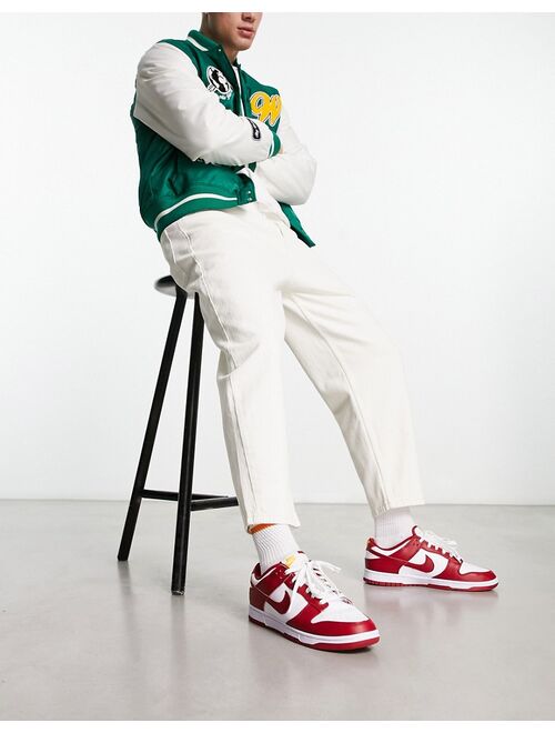 Pull&Bear balloon fit jeans in white