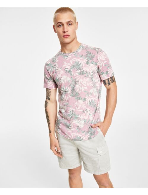 SUN + STONE Men's Leafy Oasis T-Shirt, Created for Macy's