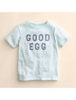 Baby & Toddler Little Co. by Lauren Conrad Organic "Good Egg" Graphic Tee