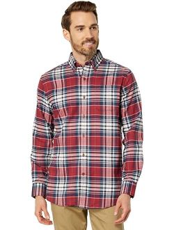 Southern Tide Long Sleeve Flannel Glades Plaid Sport Shirt