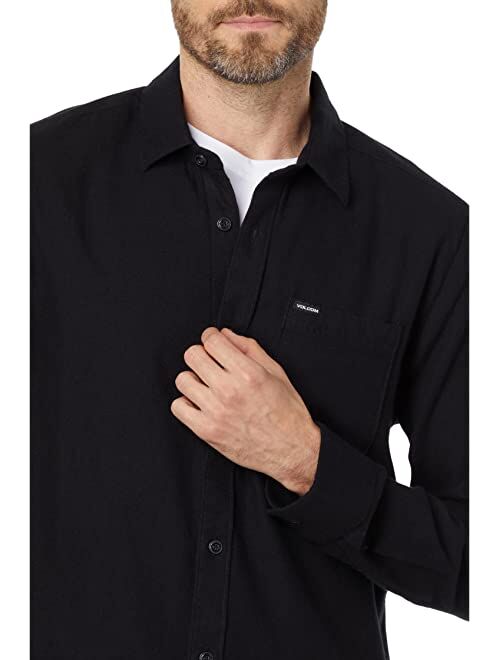 Volcom Caden Solid Long Sleeve Button-Up