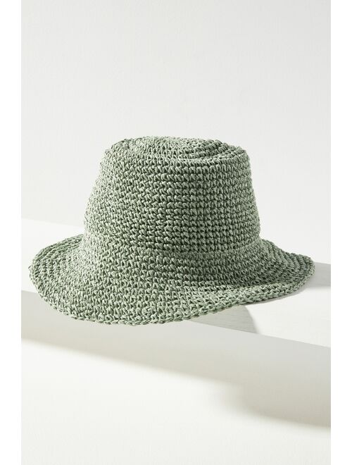 Wyeth Packable Straw Bucket Hat