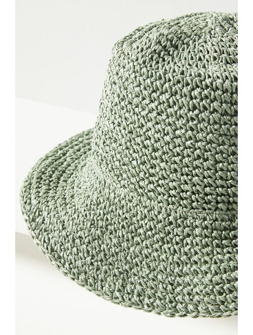 Wyeth Packable Straw Bucket Hat