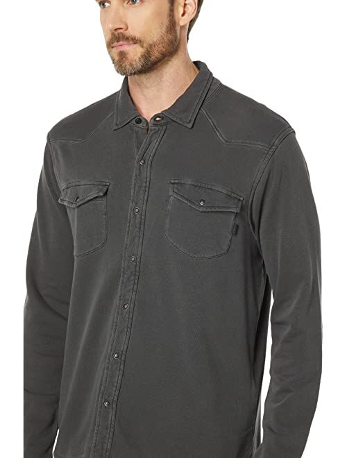 Lucky Brand French Terry Western Shirt