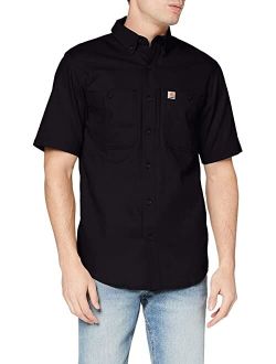 Men's Rugged Professional Short Sleeve Work Shirt