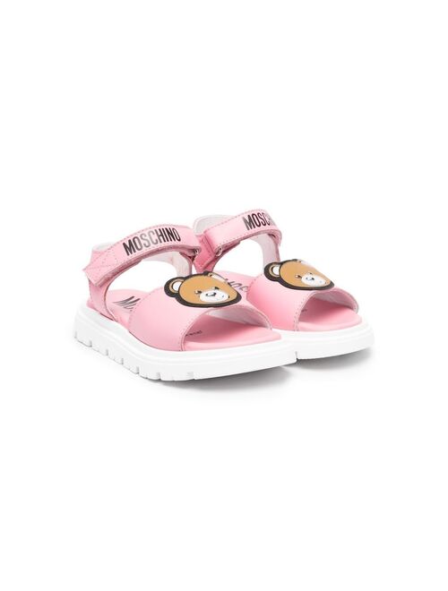 Moschino Kids Teddy Bear motif sandals