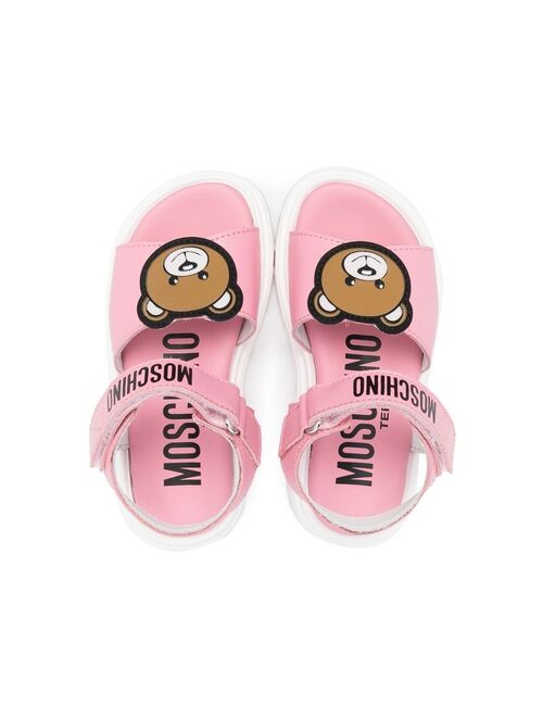 Moschino Kids Teddy Bear motif sandals