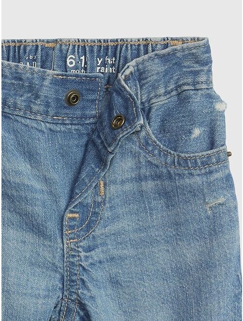 Gap Baby 100% Organic '90s Loose Fit Jeans with Washwell