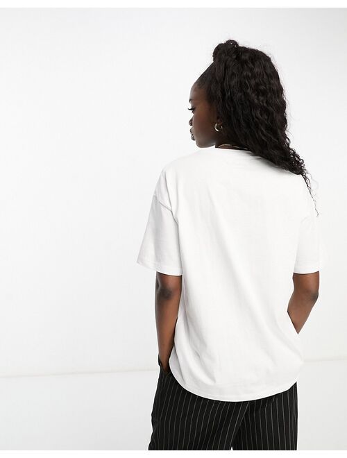 Pull&Bear Oversized T-Shirt In White