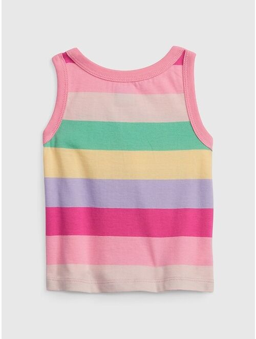 Gap Toddler 100% Organic Cotton Mix and Match Graphic Tank Top