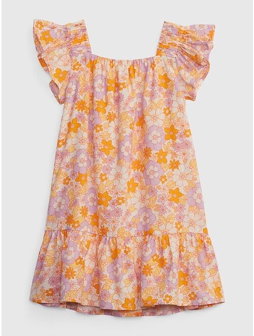 Gap Toddler Crinkle Gauze Floral Dress