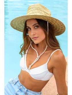 New Comer Beige Straw Hat