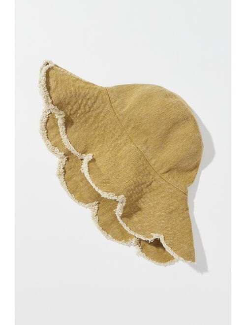 Urban Outfitters Scalloped Bucket Hat