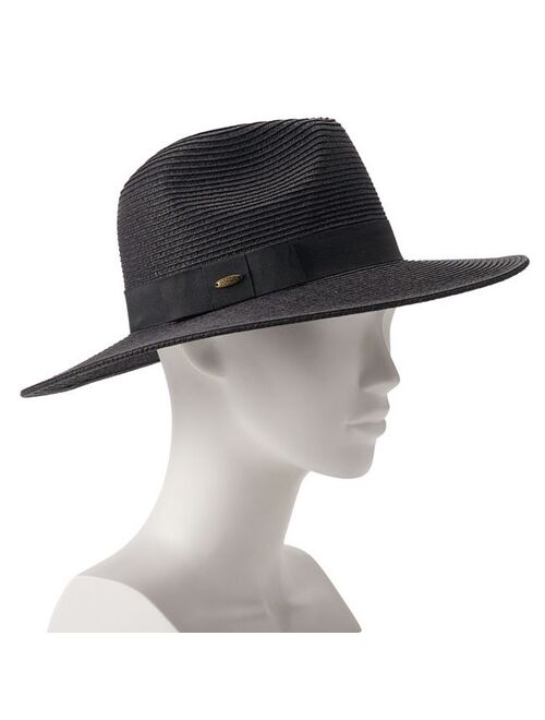 Women's Scala Big Brim Fedora Hat