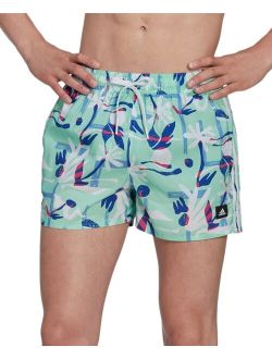Men's Seasonal Floral Classics Very Short 3" Swim Shorts