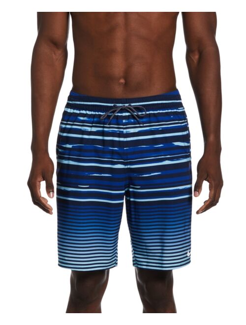 Nike Men's Fade Stripe Breaker 9" Swim Trunks