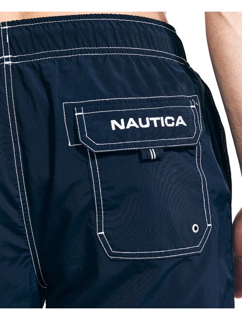 Nautica Men's Quick Dry Nylon 5" Swim Trunks