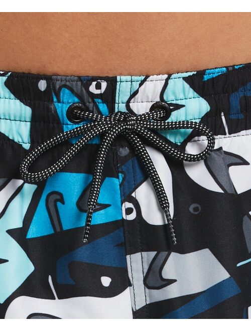 Nike Men's Sneaker-Print 9" Volley Shorts