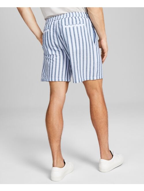 And Now This Men's Seersucker Drawstring Shorts