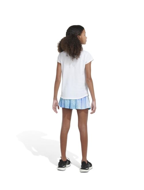 adidas Big Girls All Over Print Pleated Dance Active Skorts