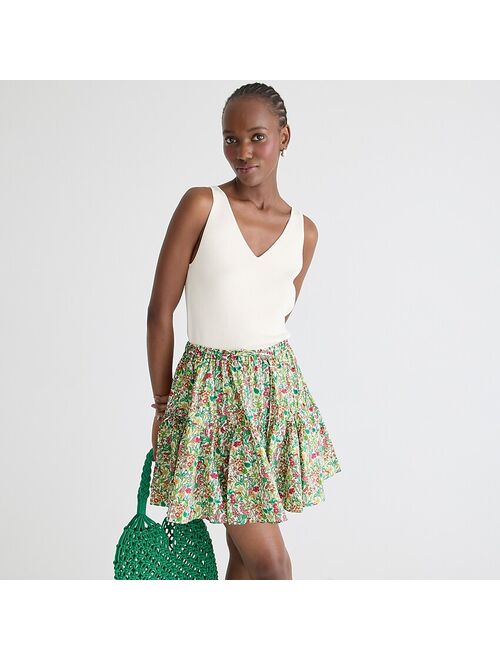 J.Crew Tiered mini skirt in Liberty fabric