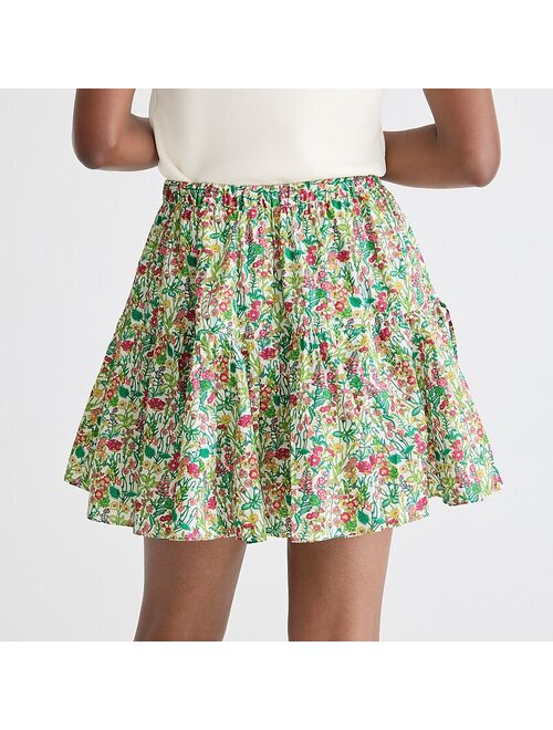 J.Crew Tiered mini skirt in Liberty fabric
