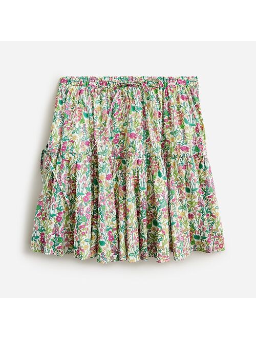 J.Crew Tiered mini skirt in Liberty fabric