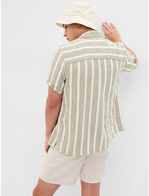 Gap Linen-Cotton Cabana Shirt