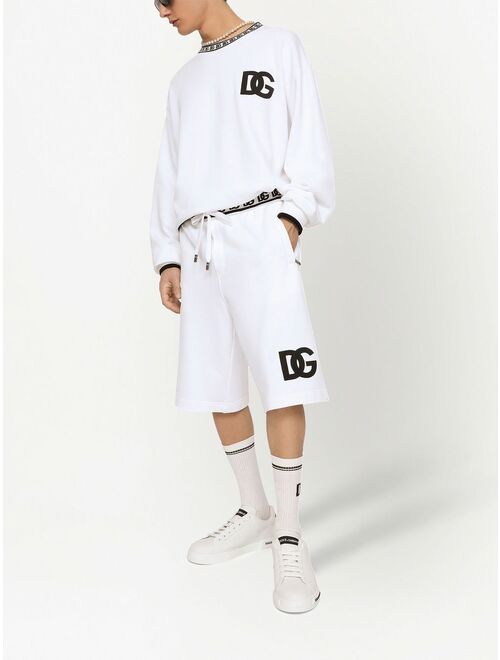 Dolce & Gabbana logo-print bermuda shorts