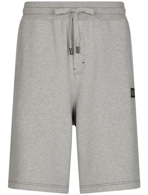 Dolce & Gabbana drawstring-waist track shorts
