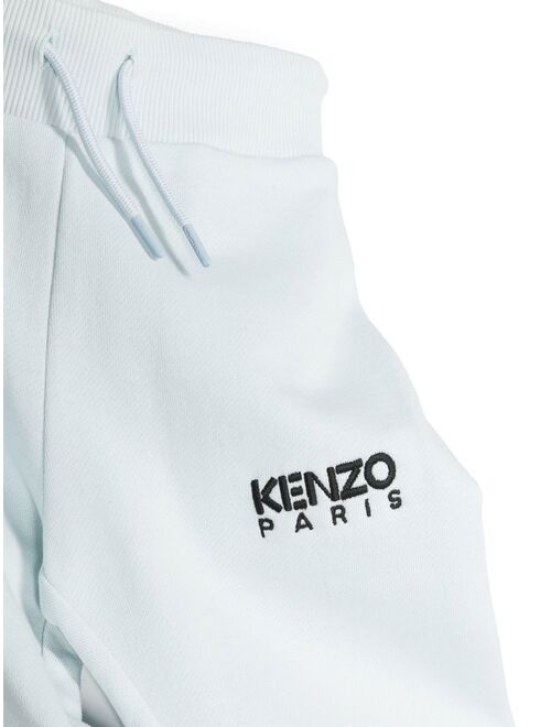 Kenzo Kids embroidered-logo track pants
