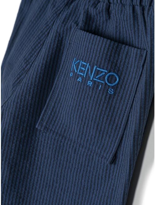Kenzo Kids cotton-corduroy pants