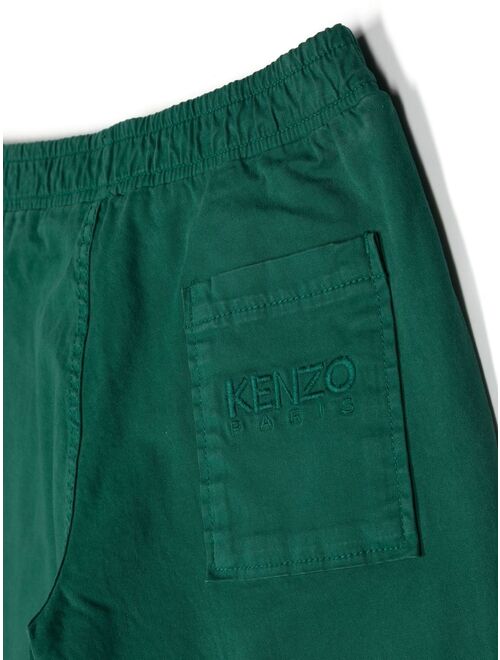 Kenzo Kids drawstring-waist trousers