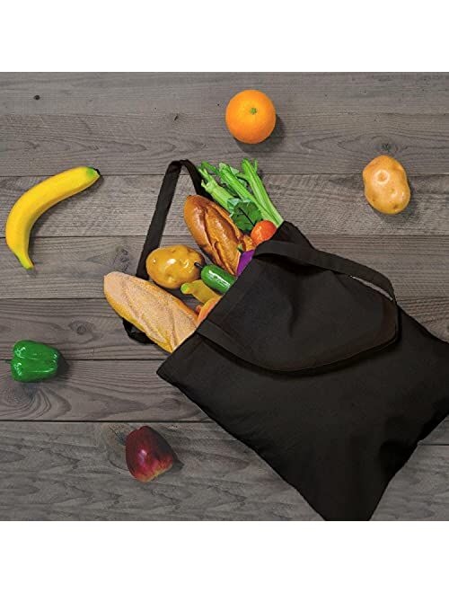 Eco Right Aesthetic Canvas Tote Bag for Women, Cute, Trendy & Reusable Cotton Bags for School, Shopping, Gym, Library and Beach, Perfect for Groceries, Gifts for Teachers