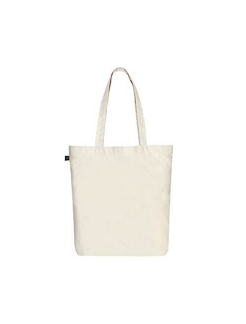 Eco Right Aesthetic Canvas Tote Bag for Women: Spacious, Zippered Closure, Reusable, Ideal for Beach, Shopping, Travel, School, Groceries - Cute & Eco-Friendly Gift for G