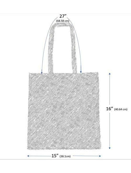 ECOFACTORYDIRECT 12 Pack NATURAL Color Cotton Bag - 15" X 16" reusable grocery bags 5.5 oz cotton canvas tote eco friendly super strong reusable washable (NATURAL, 12)