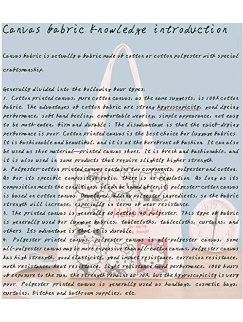 Generic Reusable Kitty's Tote Canvas Bag For Women Cute Aesthetic Shopping Bag/Gym Bag/ Lunch Bag | Book Lovers Gifts, Medium