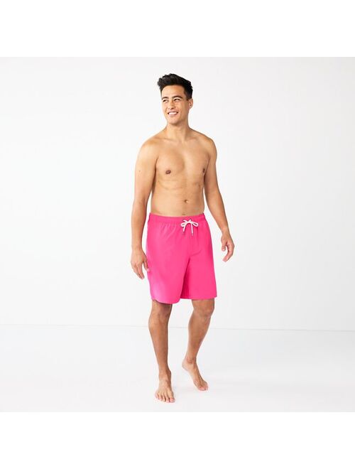 Men's Sonoma Goods For Life 9-in. Full Elastic-Waistband Swim Trunks