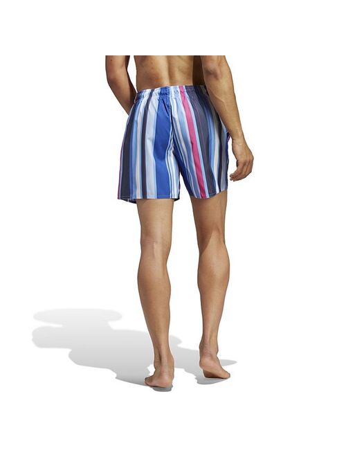 Men's adidas Striped Swim Trunks