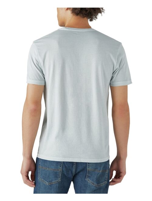 LUCKY BRAND Men's Rocky Mountain Oyster Bar Graphic T-shirt