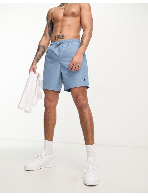 Fred Perry swim shorts in blue