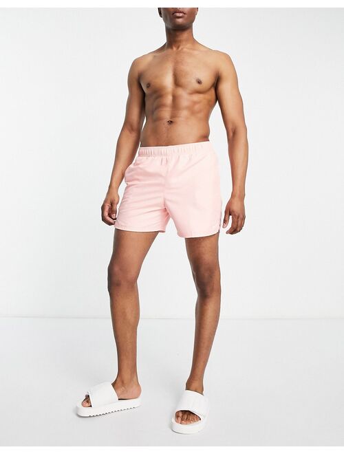 Nike Swimming 5 inch Volley shorts in pink