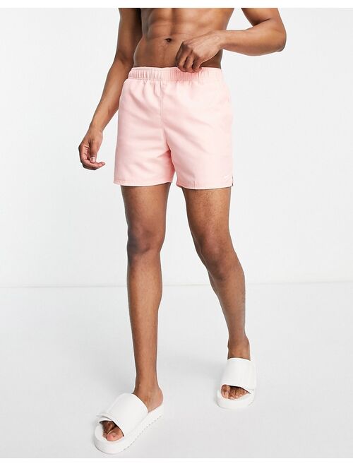 Nike Swimming 5 inch Volley shorts in pink