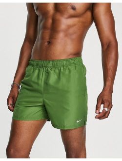Swimming 5 inch Volley shorts in green
