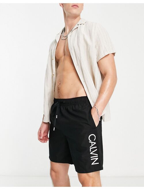 Calvin Klein swim shorts in black