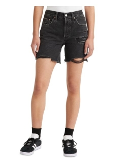 501 Mid-Thigh Denim Shorts